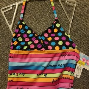 Little girls bathing suit. size s(6/6x)